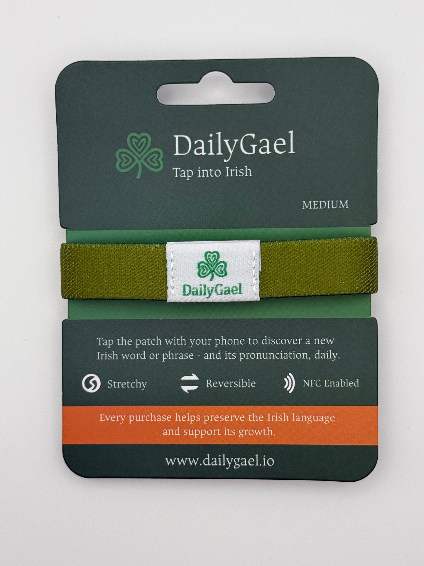 DailyGael Wristband - Camo & Olive