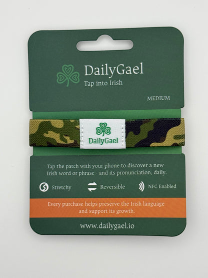 DailyGael Wristband - Camo & Olive