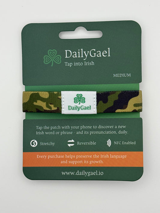 DailyGael Wristband - Camo & Olive